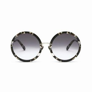 New Avantguard Chelsea Round Sunglasses in Grey Marble